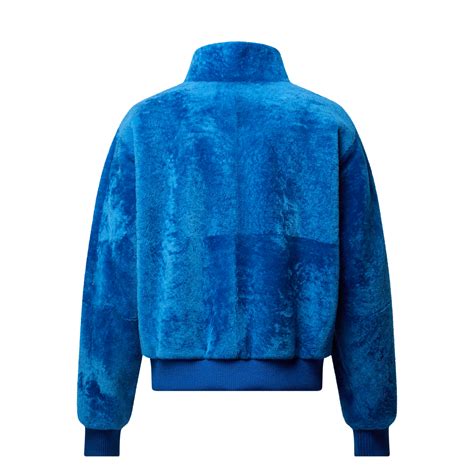 louis vuitton shearling|Signature Shearling Track Top Blouson .